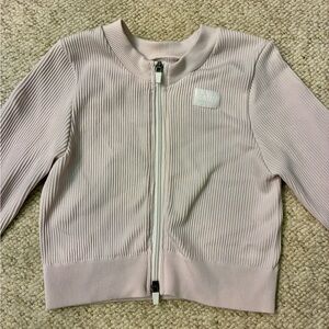SMR Pink Ribbed Jacket